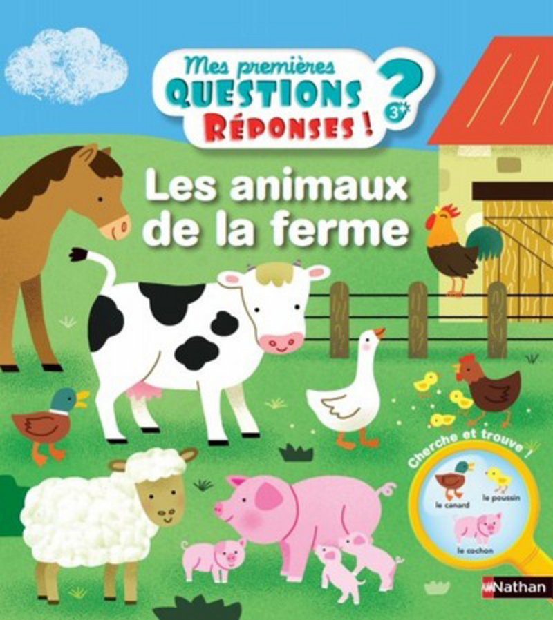 Les animaux de la ferme – Mes premières questions/réponses – doc dès 3 ans