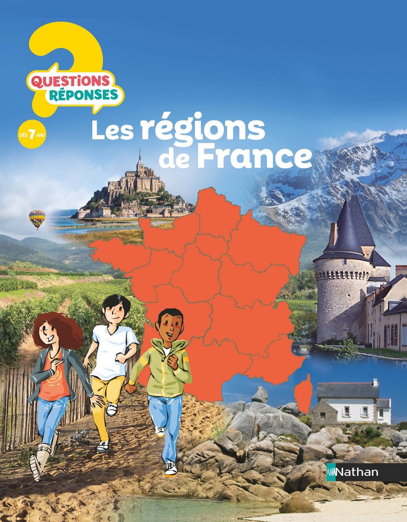 Les régions de France – Questions/Réponses – doc dès 7 ans