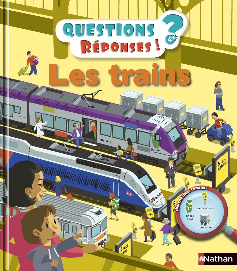 Les trains – Questions/Réponses – doc dès 5 ans