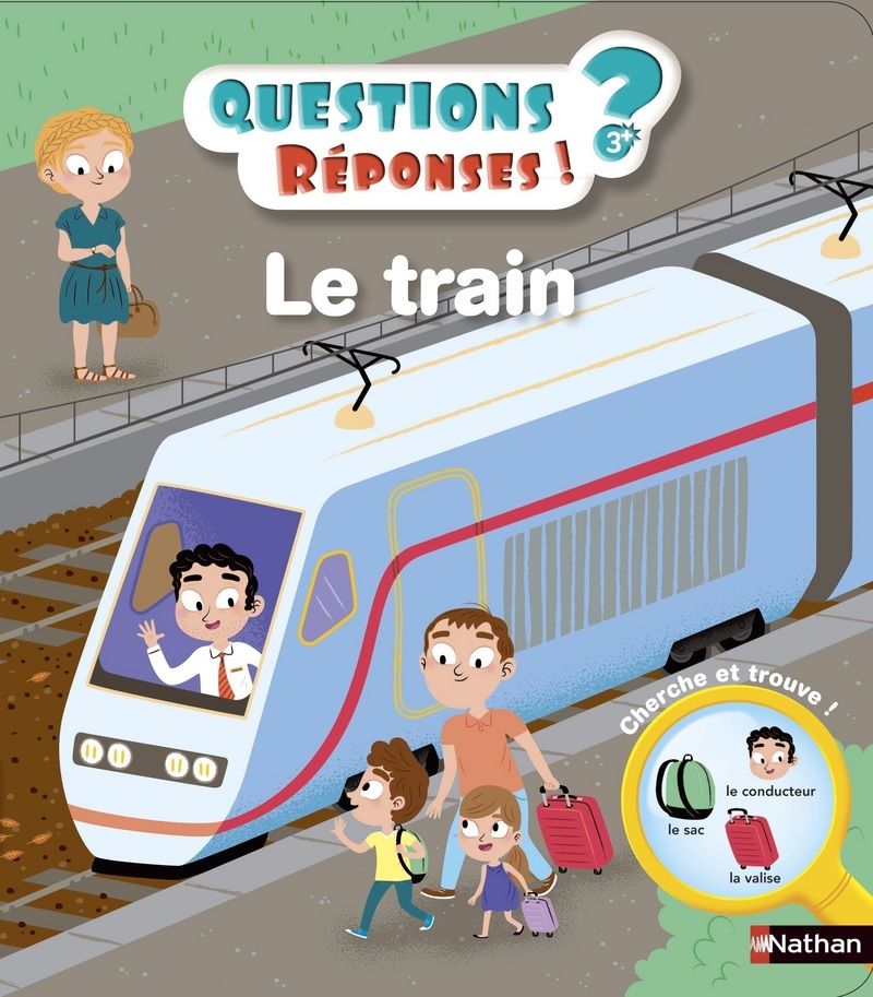 Le train – Mes premières Questions/Réponses – doc dès 3 ans